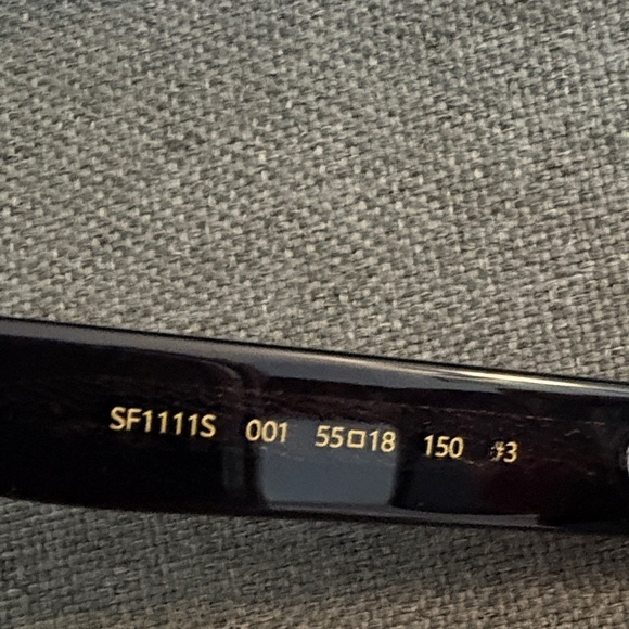Salvatore Ferragamo Black Sunglasses main image 4
